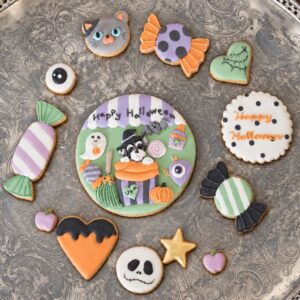 ハロウィンミニクッキー缶
